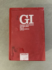 dizionario greco GI (Loescher) - edizione 2012