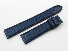 Cinturino vero coccodrillo blu - cinturino,