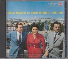 Romano mussolini raro cd - romano,