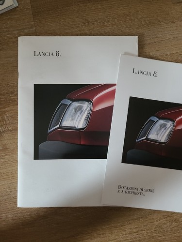 Brochure depliant lancia delta - depliant,