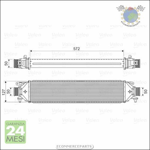 Intercooler valeo per abarth - valeo,