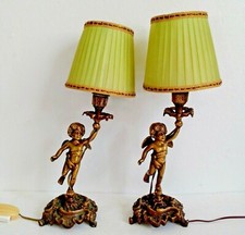 ORIGINALE 2x ANTIQUE ABAT JOUR