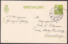 CLCV243 Denmark Old Postcard