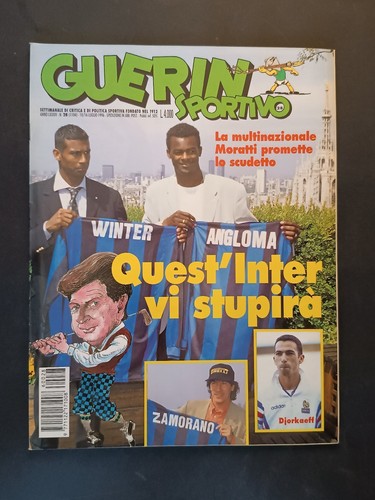 Rivista guerin sportivo 1996 - sportivo,