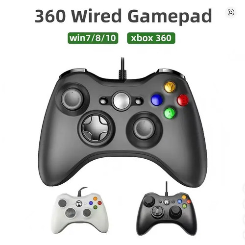 Xbox 360 controller cablato - xbox,