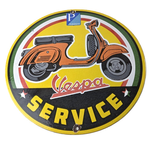 Insegna vespa vintage - vintage,