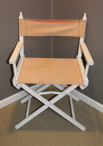 Sedia direttrice vintage legno - vintage,