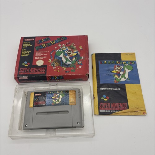 Super mario world snes - super, red