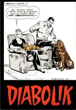 cartolina promocard DIABOLIK