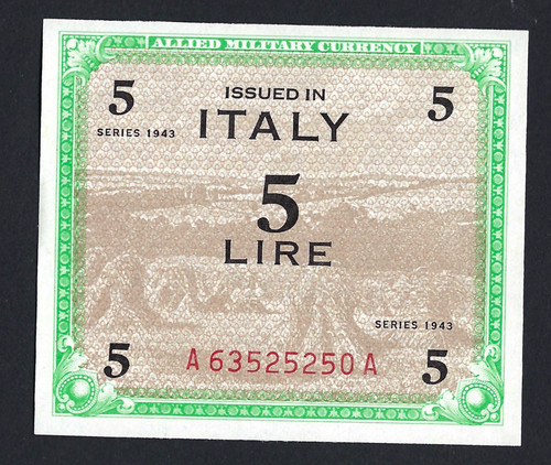 Allied military currency - military, am