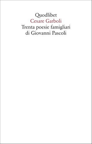Libri cesare garboli - garboli, trenta