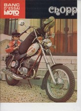 advertising  TEST FANTIC MOTOR CHOPPER 125 1973-MOTOITALIANE MOTOSPORT