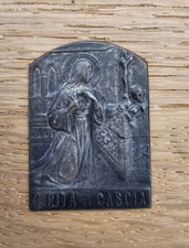 Antica Placca Religiosa Santa