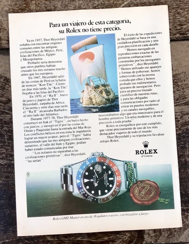 Rolex vintage 1980 brochure - rolex,