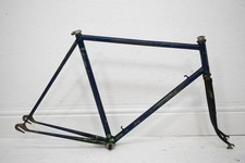 1947 HOBBS OF BARBICAN RACEWEIGHT 59CM TELAIO BICI DA STRADA VINTAGE ACCIAIO, LYTALOY