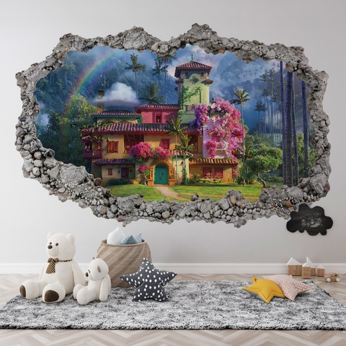 Adesivo encanto disney - adesivo, 3d