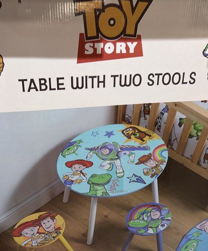 Toy story tavolo - story, legno