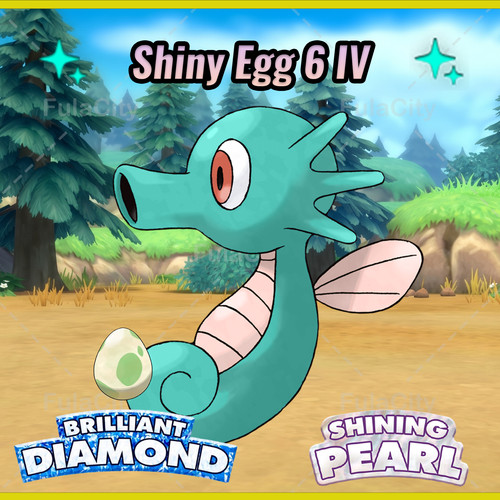 Uovo lucido horsea pokemon - lucido, 🔵pokemon