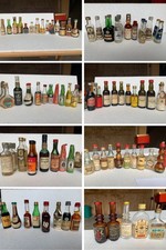 Vendo collezione di 322 bottigliette mignon di liquori e vini 