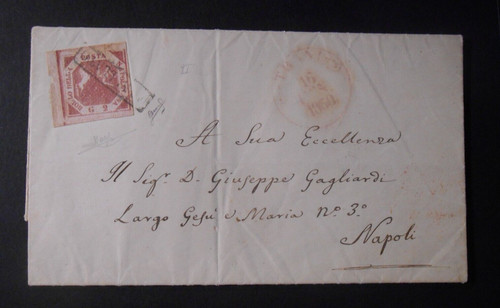 Italia italy 1858 napoli - italia,