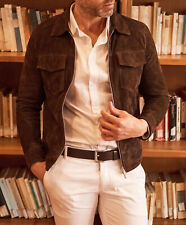 Uomo Originale pelle D'Agnello