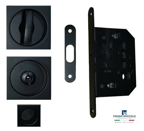 Kit serratura quadro nero - kit,
