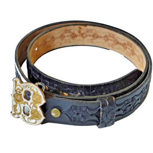 Crumrine vintage mfg fibbia - vintage, mfg.