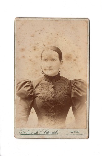 Foto cdv ritratto donna - foto, di