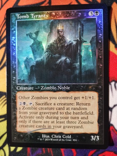 Retro foil tomb tyrant - retro,