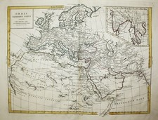 Antico Mondo Mappa Old Europa