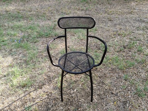 Sedia ciao metallo bronzo con - sedia,