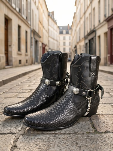Stivali western bracciali