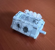 Motore 4 Cilindri Trasparenti 4V Pistoni Lego Technic 2850 2851 2852 2853 2854