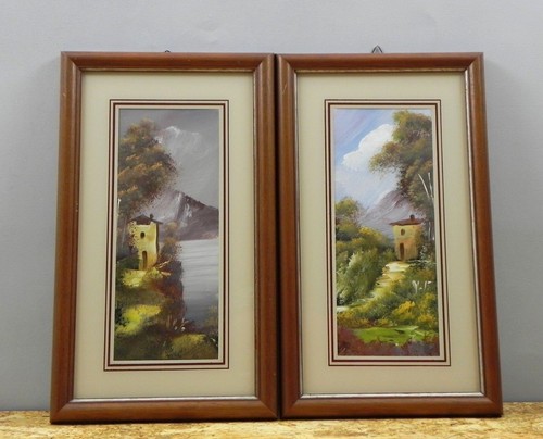 Coppia dipinto olio - dipinto,