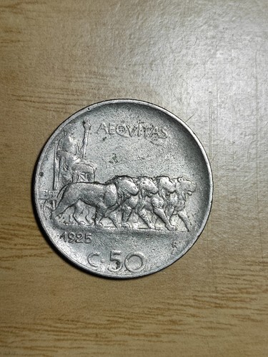 Centesimi 1925 leoni - 50,