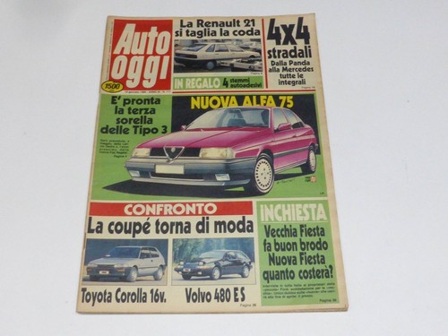 Rivista auto oggi 111 - auto,
