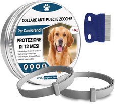 2 Pezzi Antiparassitario per