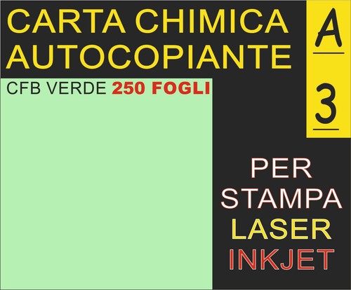 250 carta verde formato - verde, a3