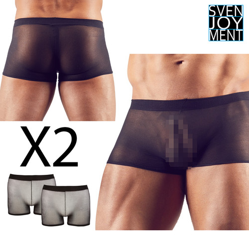 Due boxer neri - due, elasticizzati