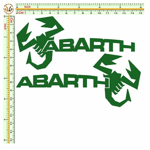 Scorpione abarth adesivi - , pvc