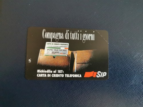 Scheda telefonica compagna - scheda,