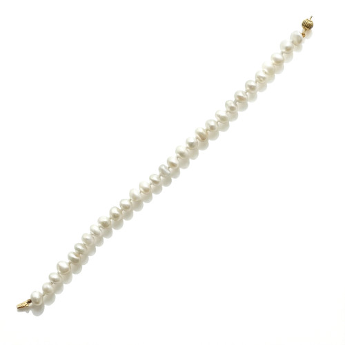 Bracciale perle oro 14 - oro,