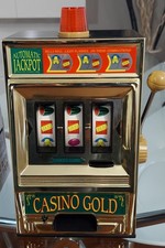 SLOT MACHINE Vintage CASINO GOLD GIOCO 