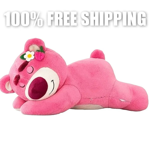 Peluche orso rosa simpatico
