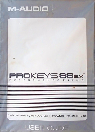 Audio prokeys 88sx - prokeys,