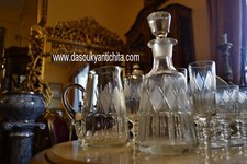 Set di bicchieri in cristallo