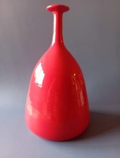 Bottiglia ceramica rossa