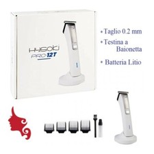HYSOKY PRO12T Tosatrice Trimmer Cordles Professionale taglio "0" Batteria litio