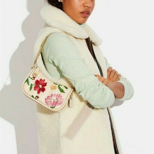 Borsa coach pelle beige - borsa,