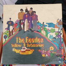 The Beatles–Yellow Submarine 1°Sta Ita.1969 Apple Records-PMCQ 31517 LP VG+EX+